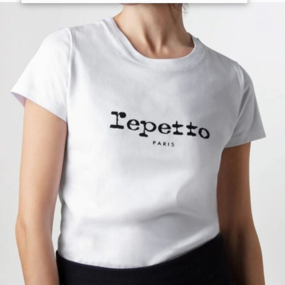Repetto White Short Sleeve Tee - Picture 1 of 7